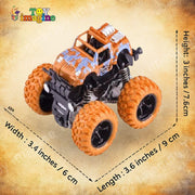 Toy Imagine 360° Stunt Monster Trucks for Kids, Push & Go