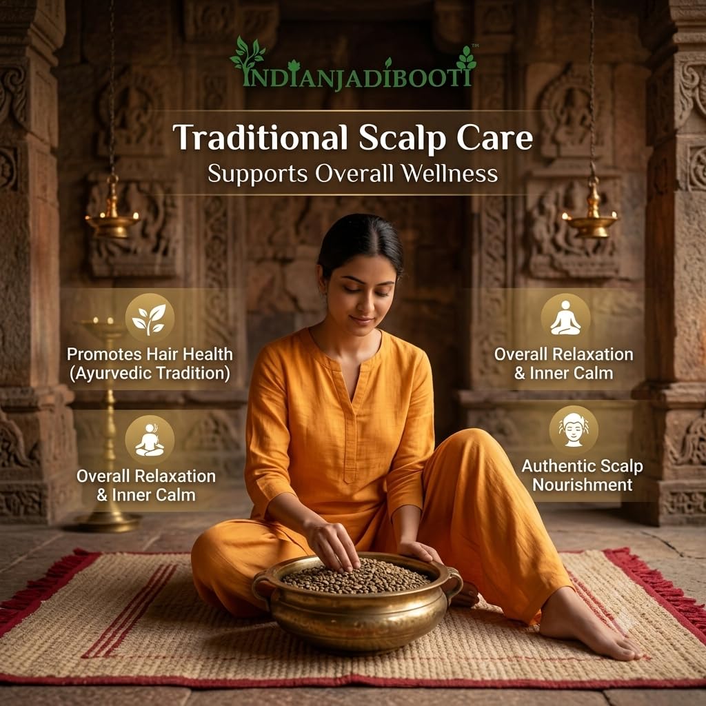 IndianJadiBooti Indrayan Beej (Citrullus Colocynthis Seeds) | 100g | Raw Tumba/Hanzal Seeds | Traditional Ingredient for Hair Oil & Massage Blends (Cleaned & Dried)