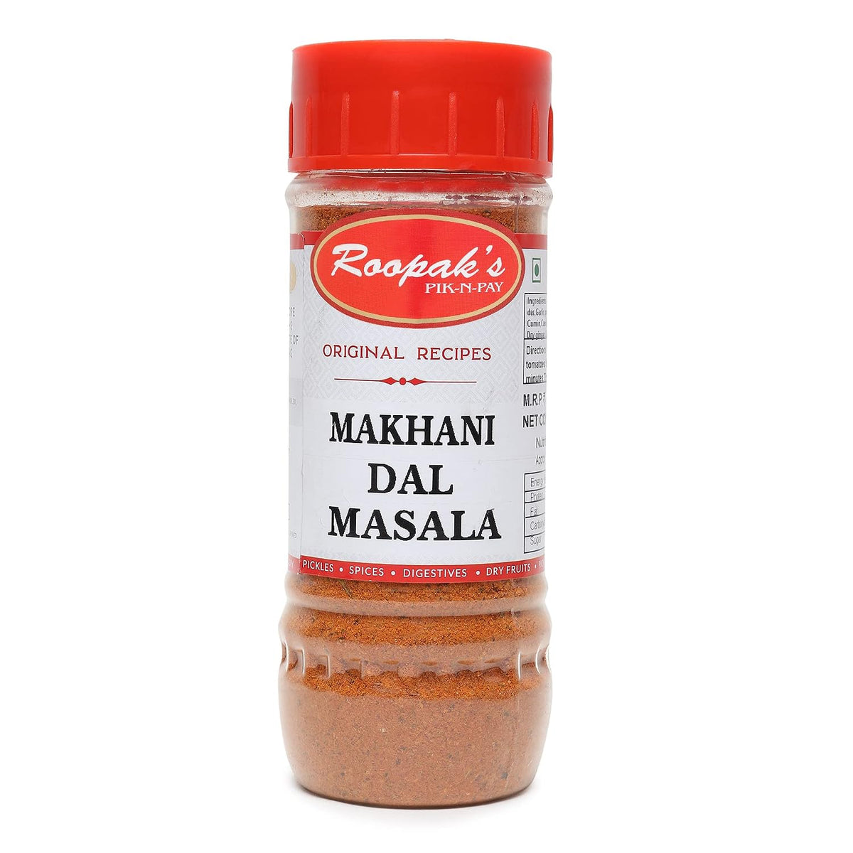 ROOPAK'S PIK-N-PAY -Combo Pack Of Biryani(Pulao)Masala + Makhni Dal Masala + Butter Chicken Masala(Pack Of 3,100Gm Each)