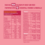 Slurrp Farm Cereal, Ragi, Rice and Strawberry with Milk, Instant Healthy Food, NO Added Sugar, Mildly Sweetened with Date Powder