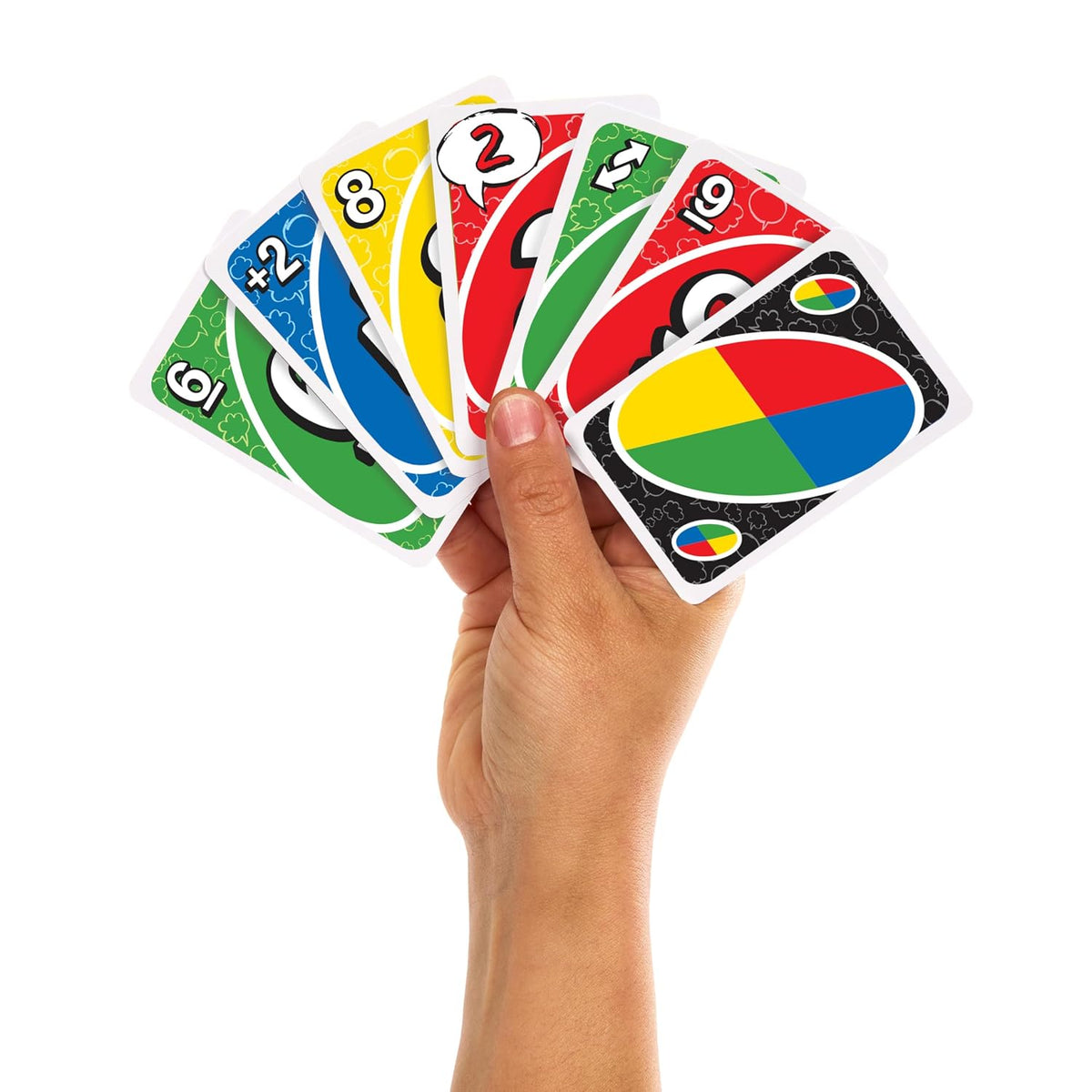 Mattel Games UNO House Rules Card Game, Ages 7+, 2-10 Players