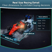 Toy Imagine 1:14 RC F1 Racing Car for Kids, 2.4GHz, Rechargeable