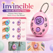 Toy Imagine Rock Paper Scissors Game Keychains for Kids, Pack of 10