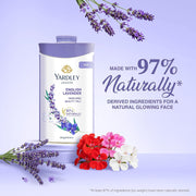 Yardley London English Lavender Perfumed Beauty Talc For Fragrant Glow|250g