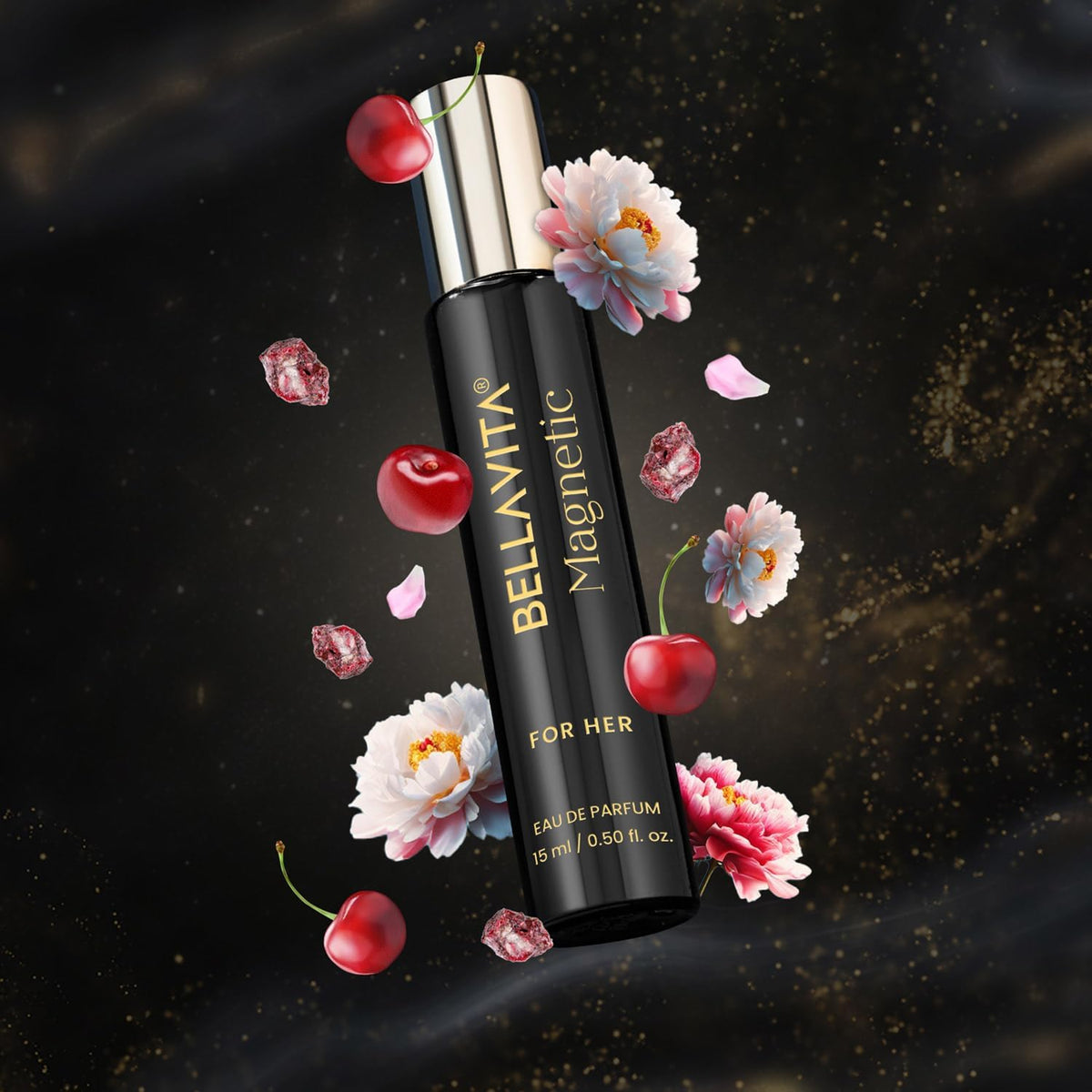 Bella Vita Luxury Mood Collection Gift Set 3x15ML | Long Lasting EDP Perfume for Women | Alpha, Fantasy & Magnetic | with Pink Pepper, Jasmine and Moss | Fruity, Floral Premium Fragrance for Woman