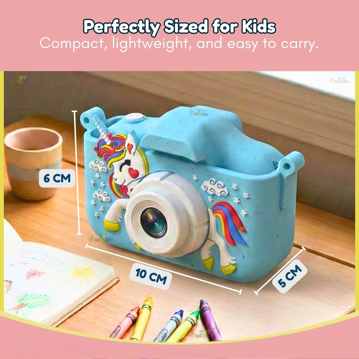 Toy Imagine Unicorn Kids Digital Camera