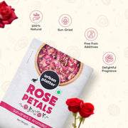 Urban Platter Sun Dried Rose Petals, 100 g