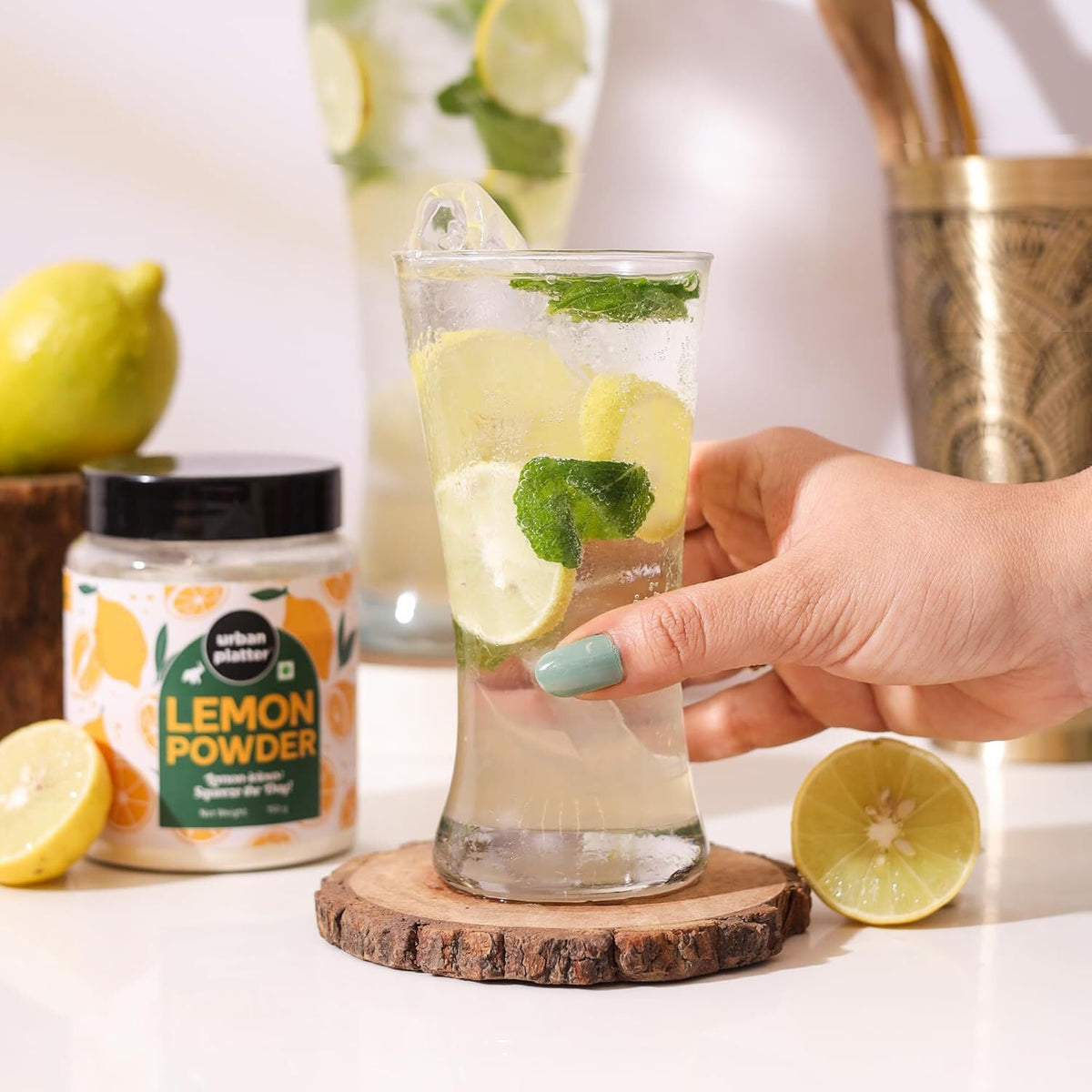 Urban Platter Dehydrated Lemon Powder, 150g