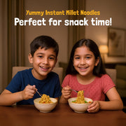 Slurrp Farm No Maida, No MSG Instant Noodles | Magic Masala | Not Fried, Millet Noodles, 6 X 57 g