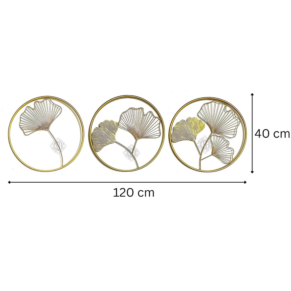 DSH CRAFTING YOUR CURIOSITY Metal Wall Art Wall Sculptures Hanging Perfect For Home Decorations Living Room Bedroom. (03-RING-3P)