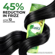 Dabur Vatika Bio-Infusions Moisture Boost Shampoo | Spanish Olive & Aloe Vera | 2% Plant Hyaluron + Hyaluronic Acid | 72 Hrs Hydration Boost | Deep Moisture & Natural Shine | No Added Salt | For Dry & Dehydrated Hair