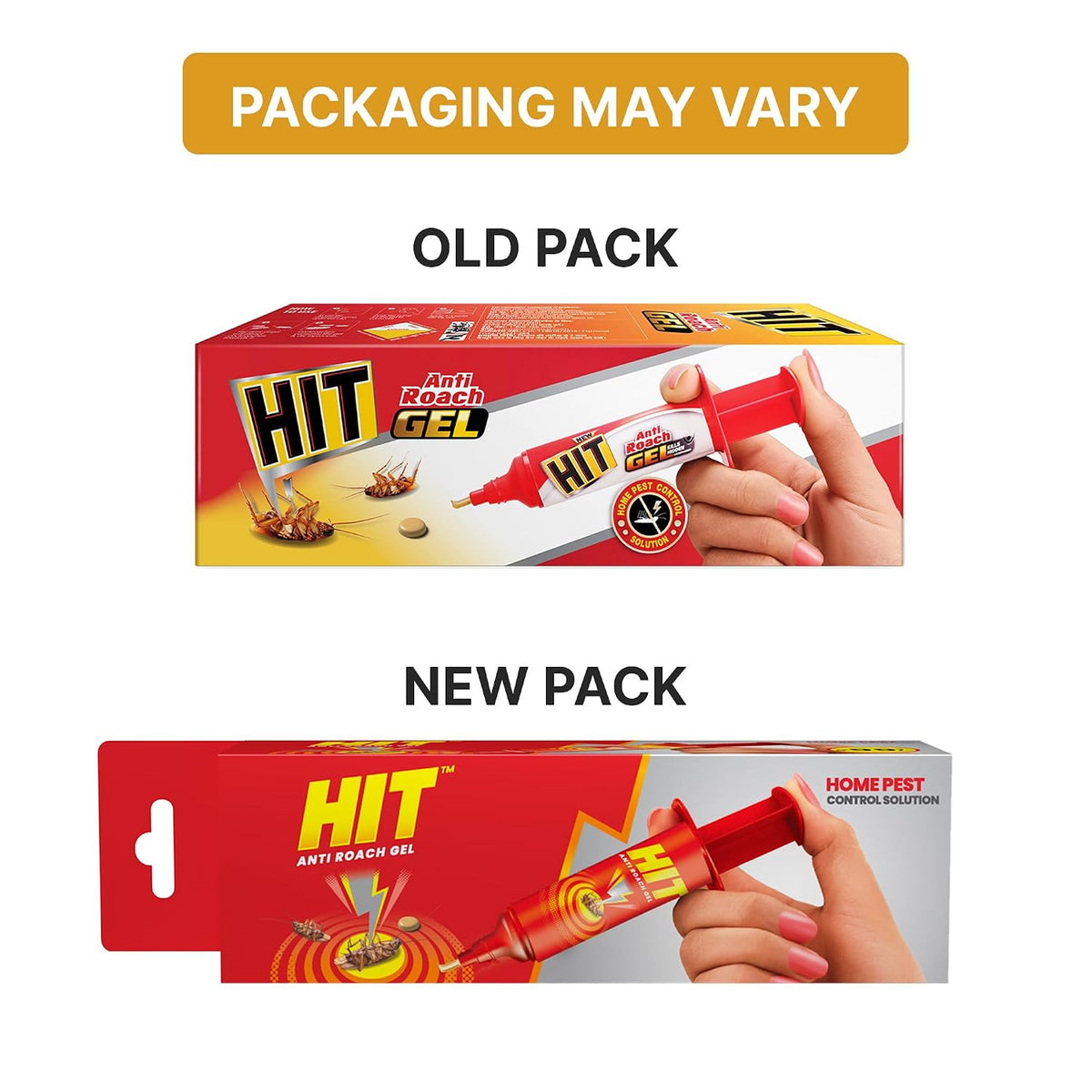 Hit Anti Roach Gel - Cockroach Killer (15G) | Kitchen Safe | Odourless | Fast And Convenient