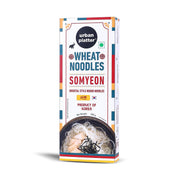 Urban Platter Somyeon Wheat Noodles, 250g (Thin Korean Noodle | Light & Delicate Texture | Perfect for Cold Noodles & Light Sauces)
