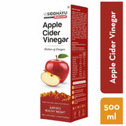 Baidyanath Asli Ayurved Apple Cider Vinegar - 500 Ml|Mother Of Vinegar Red Himalayan Apples|For Weight Management, Reduced Bloating, Healthy Skin & Hair - Raw, Unfiltered & Unpasteurized|100% Pure