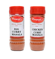 ROOPAK'S Combo Pack Of Egg Curry Masala + Chicken Curry Masala (Pack Of 2, 100gm each)