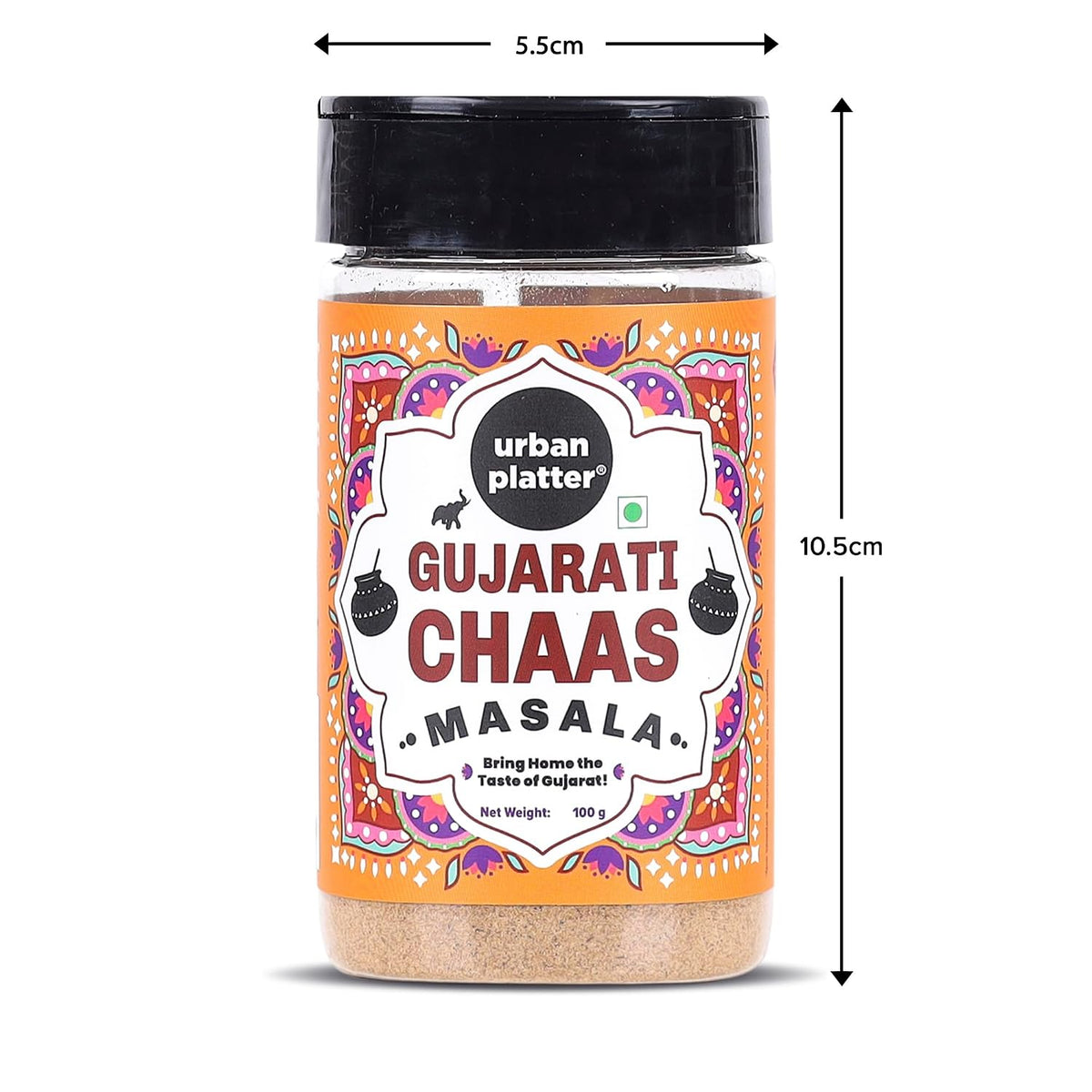 Urban Platter Gujarati Chaas Masala, 100g (Classic Chaas Blend | Digestive-Friendly | Additive & Preservative-free)