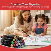 Toy Imagine 24 Dual Tip Art Markers Sketch Pens for Kids Adults Artists