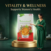IndianJadiBooti Shatavari Yellow (Asparagus racemosus) | Natural Satavar Herb For Hormonal Balance & Reproductive Health | 100 Grams