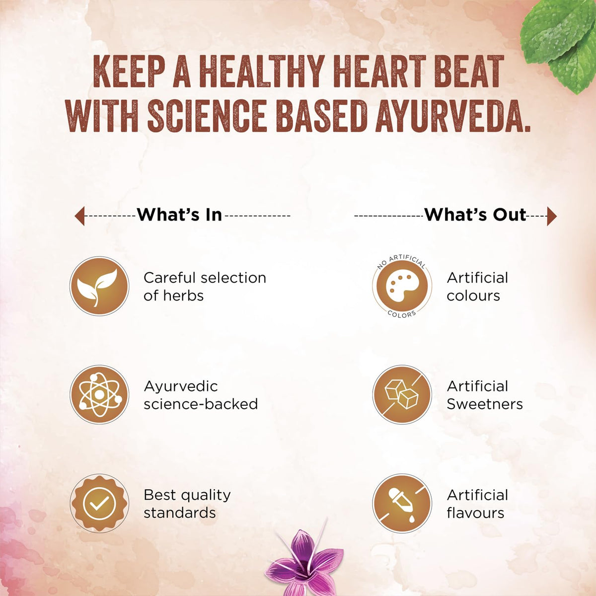 Dabur Heart Health Juice - 1L | Ayurvedic Cardiac Care Juice | Enriched with 10+ Ayurvedic Herbs | No Artificial Colors, Flavours & Added Sugars