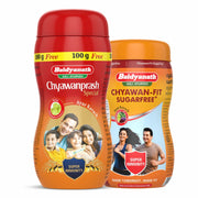 Baidyanath Asli Ayurved Chyawanprash Special 950g & Chyawan-Fit Sugarfree 1Kg (Combo Pack)