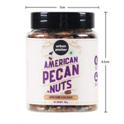 Urban Platter American Pecan Nuts, 100g (Rich in Protein and Fibre; Ideal for Snacking and Baking)