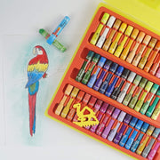 Camel Anu Oil Pastel With Reusable Plastic Box-50 Shades ,Multicolor