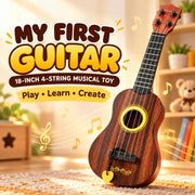 Toy Imagine 18-Inch 4-String Kids Guitar, Ukulele-Style Musical Toy