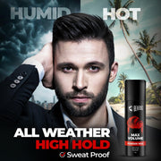 BEARDO Max Volume Powder Wax 10 gm | Strong Hold | Hair Styling Wax Set of 2 Hair Powder 20 g