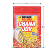 Urban Platter Roasted Chana Jor, 200g (High Protein, High Fiber, Palm-Oil Free | Non Fried Nostalgic Indian Snack | Flattened Whole Bengal Gram)
