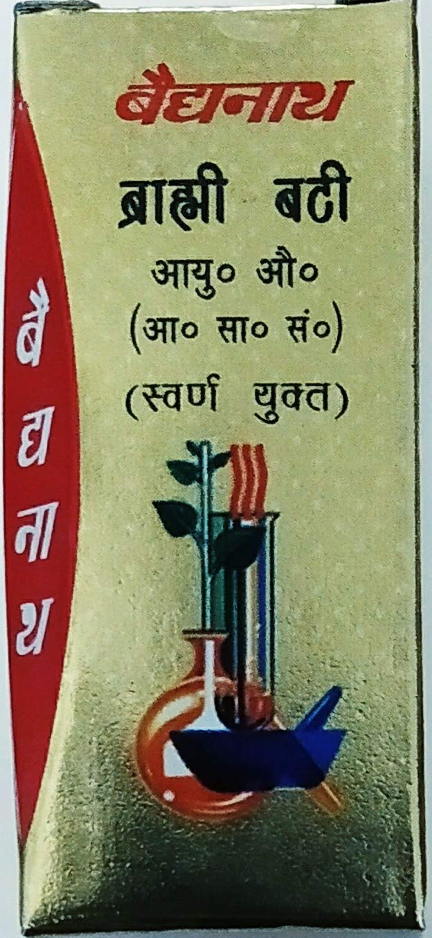 Baidyanath Asli Ayurved Brahmi Bati (10Tablet)