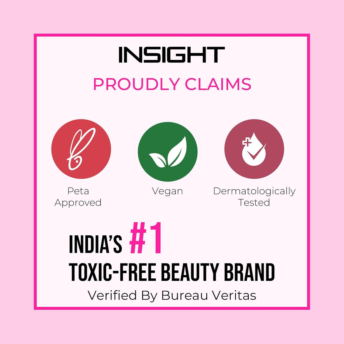 INSIGHT I'm Tinted Blush – Ruby Glow (6g) | Niacinamide-Infused | Water-Based Tint | Lightweight & Long-Lasting | Buildable Formula with Built-In Sponge Applicator