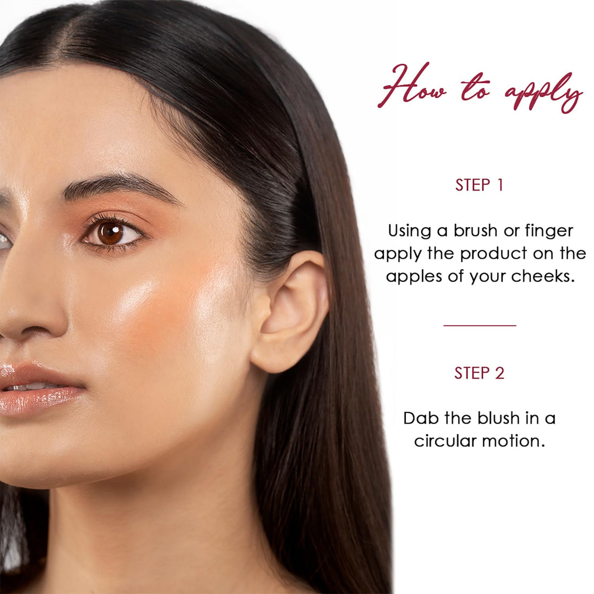INSIGHT Super Stay Cream Blush | Natural Finish | Highly Pigmented | Lightweight Formula - (Apricot Jelly) 10g