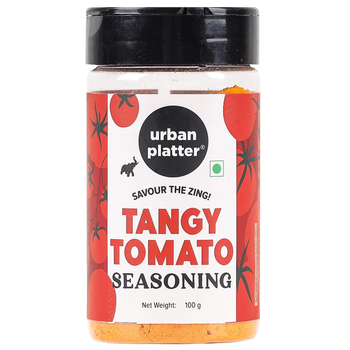 Urban Platter Tangy Tomato Seasoning, 100g (Chatpata Indian-Style Blend | Great for Fries, Popcorn, Makhanas & Salads)