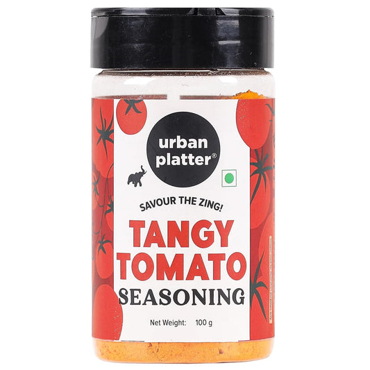 Urban Platter Tangy Tomato Seasoning, 100g (Chatpata Indian-Style Blend | Great for Fries, Popcorn, Makhanas & Salads)