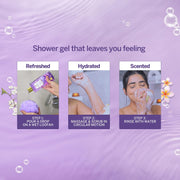 Yardley London| Shower Gel| Morning Dew| With Natural Oils Of Lily Of The Valley & Frangipani| No Parabens| No Silicones | 250ml
