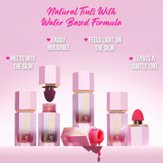 INSIGHT I'm Tinted Blush – Ruby Glow (6g) | Niacinamide-Infused | Water-Based Tint | Lightweight & Long-Lasting | Buildable Formula with Built-In Sponge Applicator