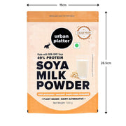 Urban Platter Soya Milk Powder, 500g (Soy-Based Dairy Alternative | Unsweetened | 49% Protein | Plant-Based | Non GMO)