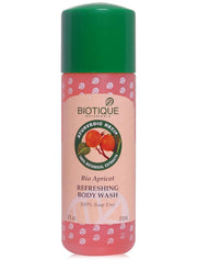 Biotique Apricot Refreshing Body Wash, Soap Free