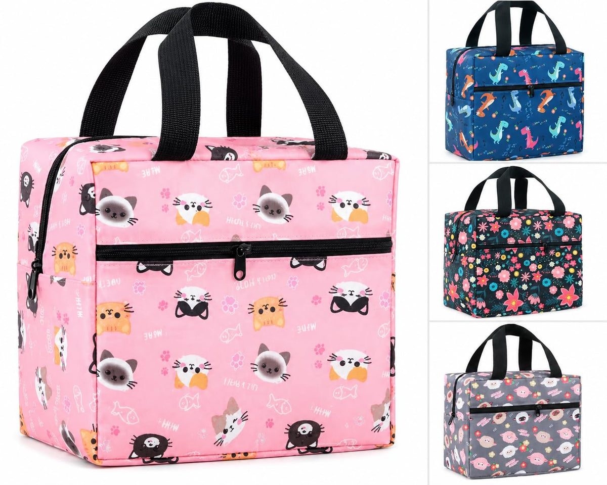 Toy Imagine Insulated Lunch Bag for Kids, Women & Office