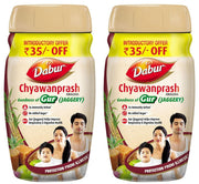 Dabur Chyawanprash Awaleha - 900g | With Goodness of Gur (Jaggery)| 3X Immunity Action | No added Sugar | Helps Improve Digestive & Respiratory Health | With Goodness of 40+ Ayurvedic Herbs