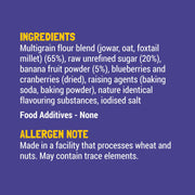 Slurrp Farm Blueberry Millet Pancake Mix | No Maida, 150g