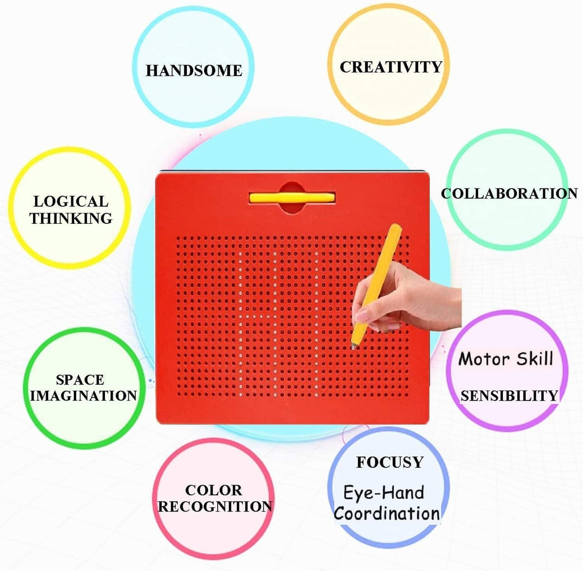 Toy Imagine Magnetic Clipboard Drawing Board