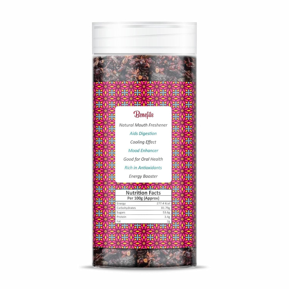 NatureVit Banarasi Paan Mouth Freshener 1 Kg| Sweet Banarasi Meetha Paan Mix with Gulkand, Betel Leaf & Fennel | Traditional After-Meal Treat