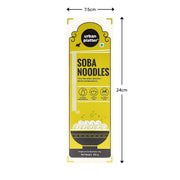 Urban Platter Soba Noodles, 250g (Thin Buckwheat Noodles, Ideal for Asian Preparations, No Added Preservatives)