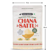 Urban Platter Chana Sattu Powder, 500g (Traditional Roasted Gram Flour | Rich in Protein | Perfect for Sattu Drink | Gluten Free)
