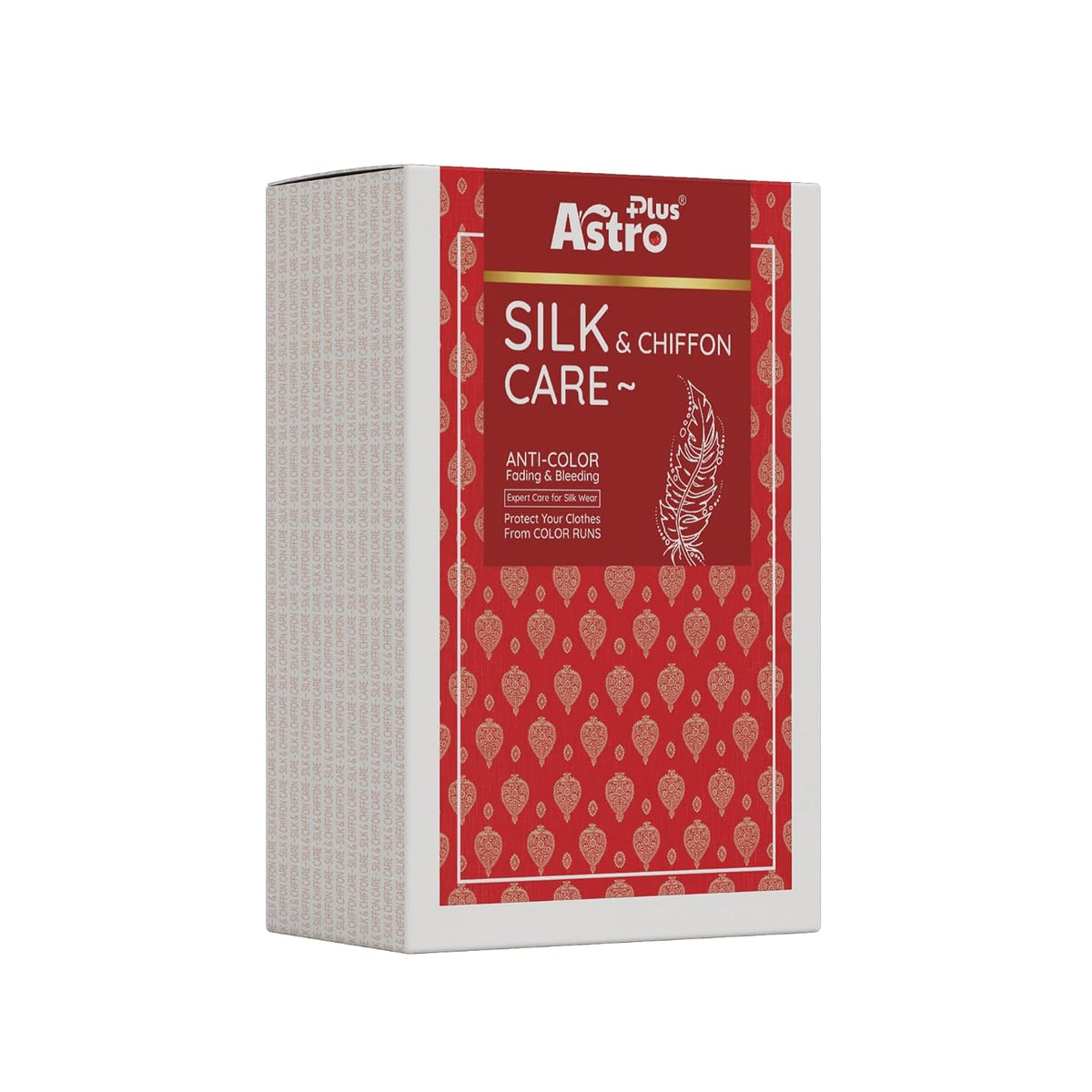 Astro Plus+ Silk & Chiffon Care Wash Liquid Pouch Anti-Color Fading & Bleeding Expert Care For Silk Ware and Chiffon Care Protect Your Clothes From Color Runs (6 Pouch)