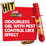 Hit Anti Roach Gel - Cockroach Killer (15G) | Kitchen Safe | Odourless | Fast And Convenient