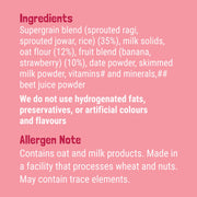 Slurrp Farm Baby Cereal, Ragi, Rice and Strawberry with Milk, Instant Healthy Wholesome Food, 200 g & Millet Dosa Instant Mix, Supergrains Spinach and Beetroot, Natural and Healthy Food, 150