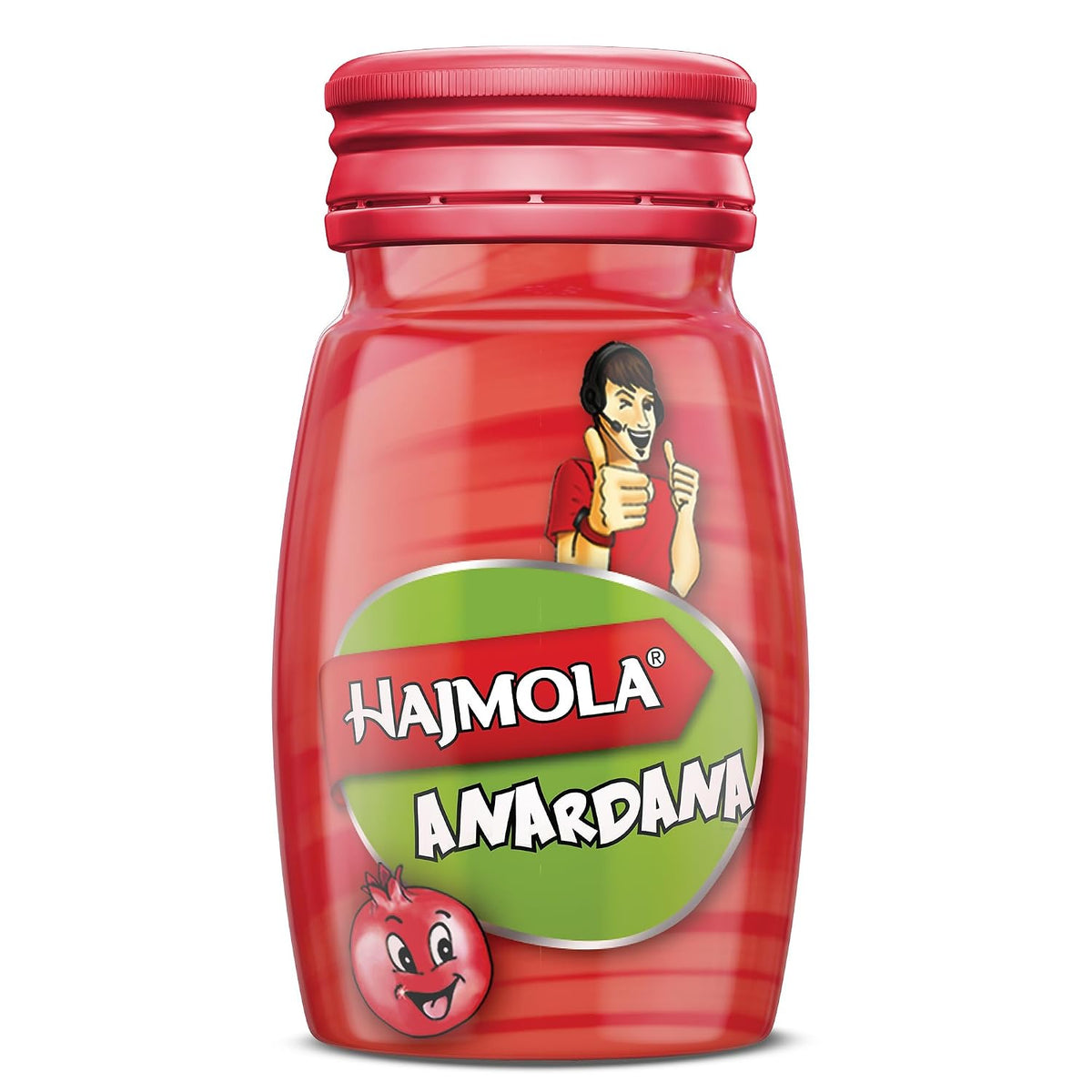 Dabur Hajmola Anardana – Digestive Tablets | Pack of 120 | Tangy Pomegranate Flavour | Improves Digestion & Relieves Gas | Ayurvedic Herbal Formula