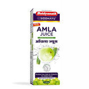 Baidyanath Asli Ayurved Amla Juice, Cold-Pressed - 1L Baidyanath Hair and Skin Care Juice - 1L